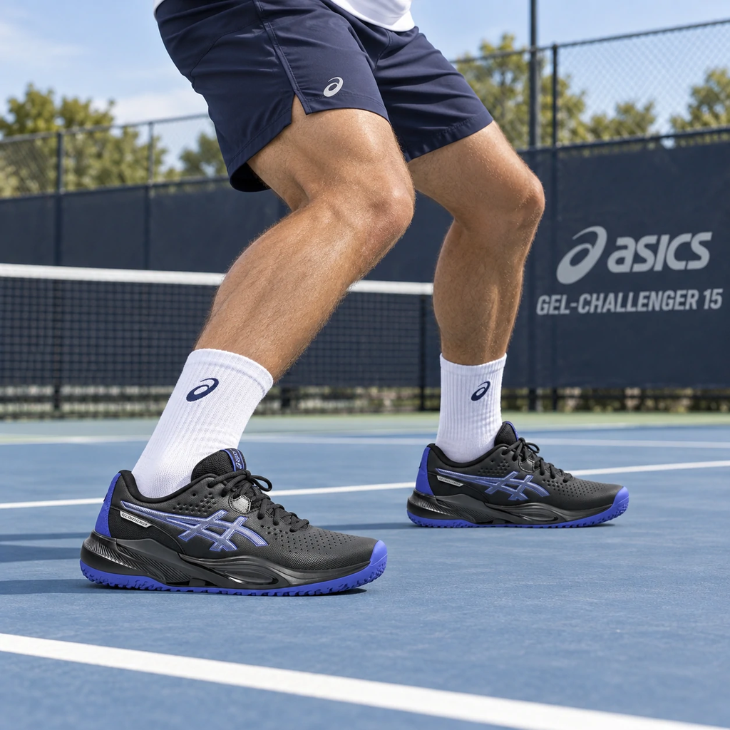 Giày Tennis Asics Nam Chính hãng - GEL-CHALLENGER 15 OC - Màu Đen | JapanSport 1043A026-001