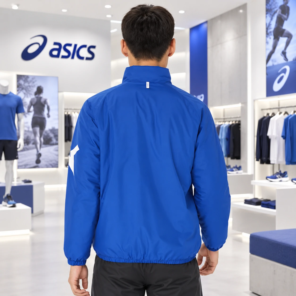 Copy of Bộ thể thao Asics Chính hãng - Tricot Windbreaker - Màu Xanh | JapanSport 2031E275-402+2031E273-400