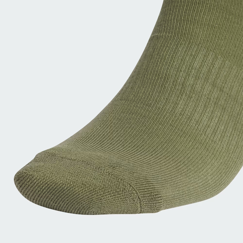 Set Tất Adidas Chính Hãng - Athletic Cushioned 6-Pack Crew Socks - Màu Olive/Xanh đậm/Xám | JapanSport 5159098A