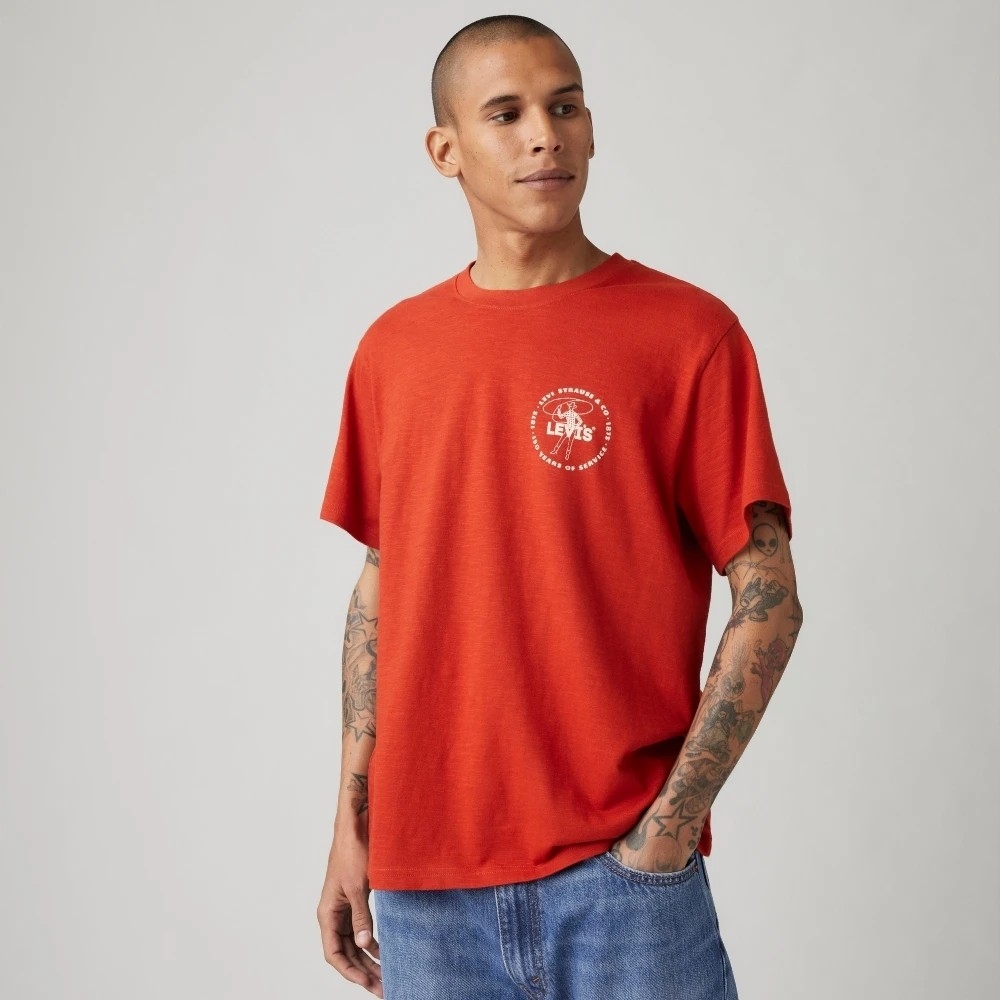 Áo Phông Levi's Chính Hãng - RELAXED FIT TEE - Màu Đỏ | JapanSport 16143-1945