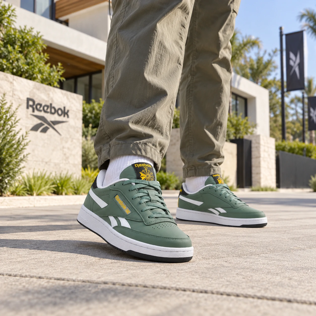 Giày Reebok Nam nữ Chính Hãng - Club C Revenge -  xanh | JapanSport 100075032