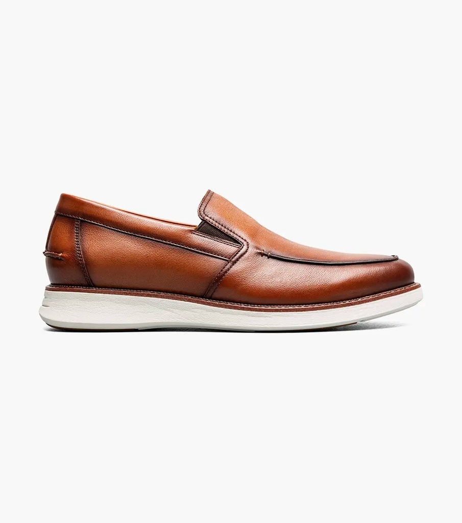 Giày Florsheim Nam Chính Hãng - Launch Moc Toe Venetian Slip On - Màu Nâu | JapanSport 14460-229