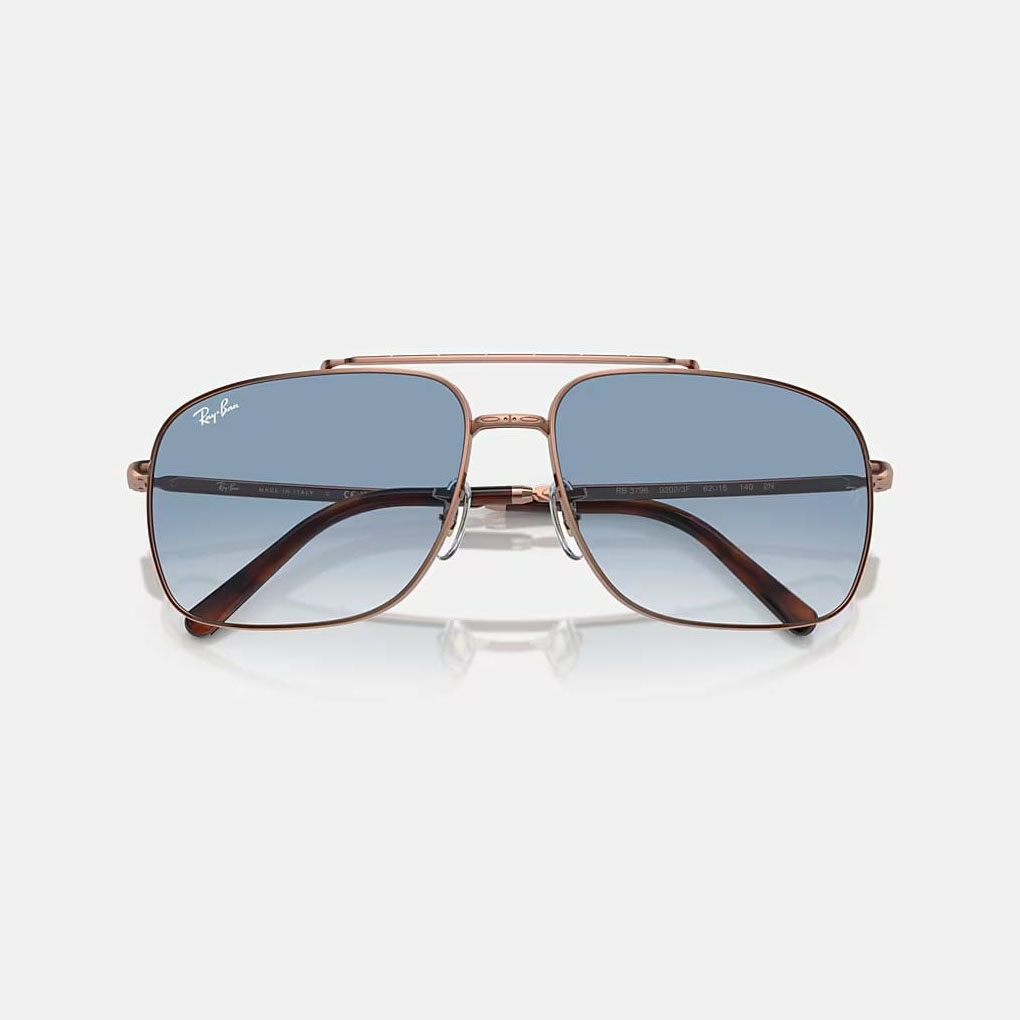 Kính Ray-Ban Chính hãng - ROSE GOLD Frame/CLEAR GRADIENT BLUE - RB3796-92023F 59mm - Nam | JapanSport