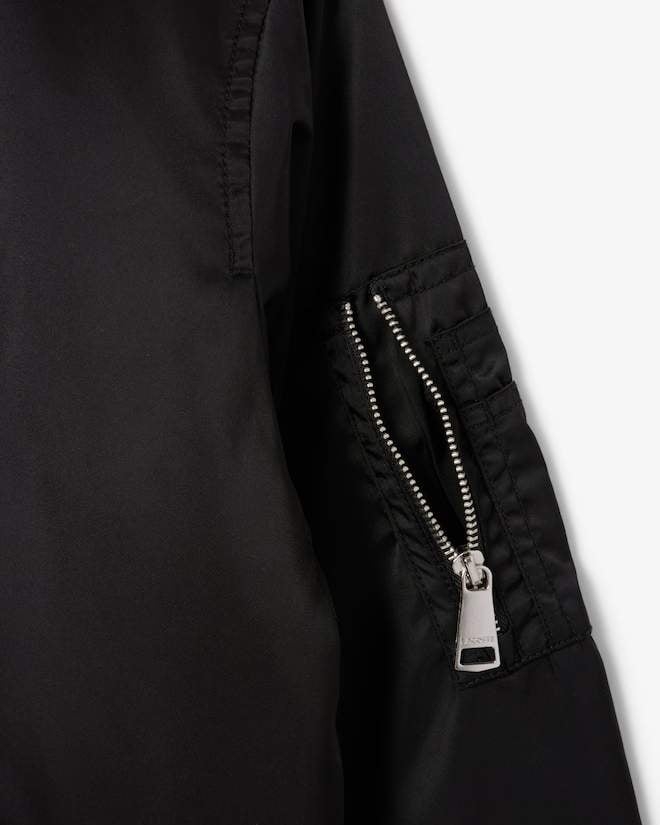 Áo Khoác Lacoste Chính hãng - Men's Water-Repellent Bomber Jacket - Màu Đen | JapanSport BH2899-51-031
