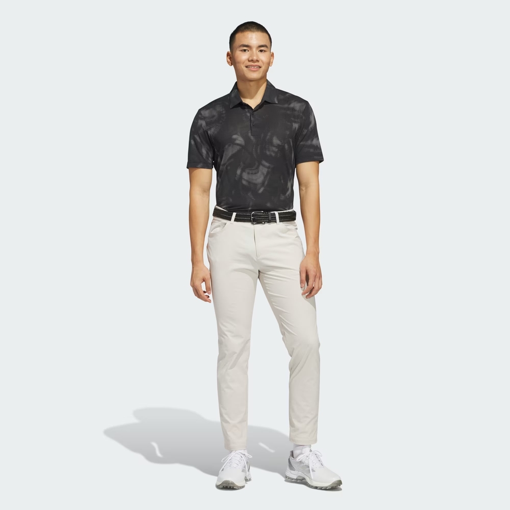 Áo Polo Adidas Nam Chính Hãng - Ultimate365 Printed Mesh Polo Shirt - Màu Đen | JapanSport JF4894