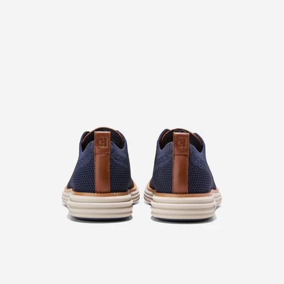 Giày Cole Haan Chính Hãng - ØriginalGrand Remastered Stitchlite™ Oxford Shoes - Màu Xanh | JapanSport C41650