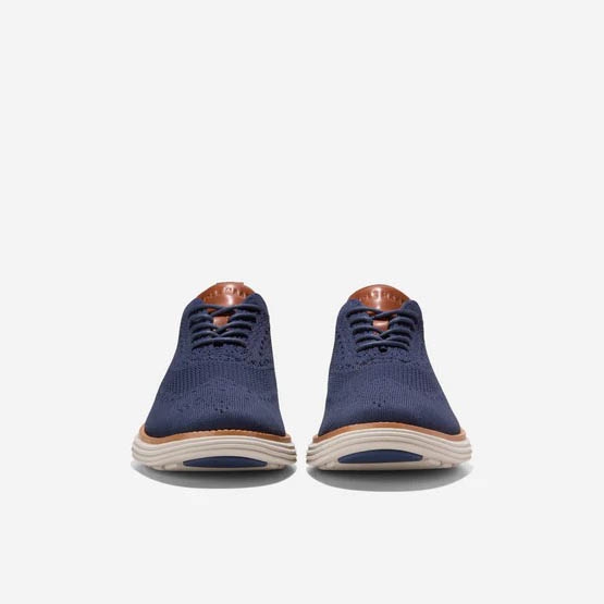 Giày Cole Haan Chính Hãng - ØriginalGrand Remastered Stitchlite™ Oxford Shoes - Màu Xanh | JapanSport C41650