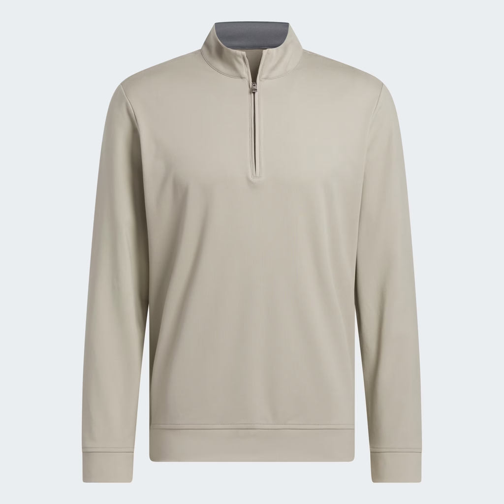 Áo Dài Tay Adidas Nam Chính Hãng - Ultimate365 Classic Quarter-Zip - Màu Xám | JapanSport JL5320