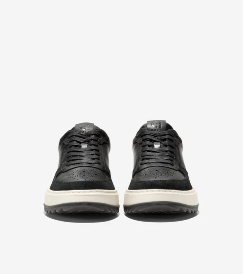 Giày Golf Cole Haan Nam Chính Hãng - GrandPrø Crossover Waterproof Golf - Màu Đen | JapanSport C38378