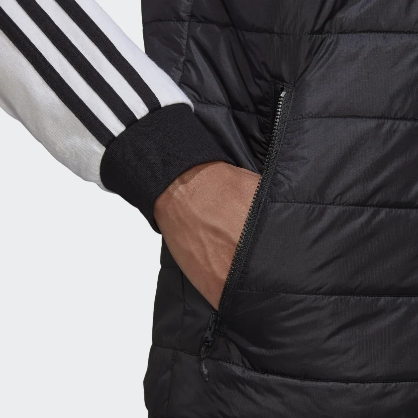 Áo Khoác Adidas Chính Hãng - PADDED STAND COLLAR PUFFER VEST - Đen | JapanSport HL9217