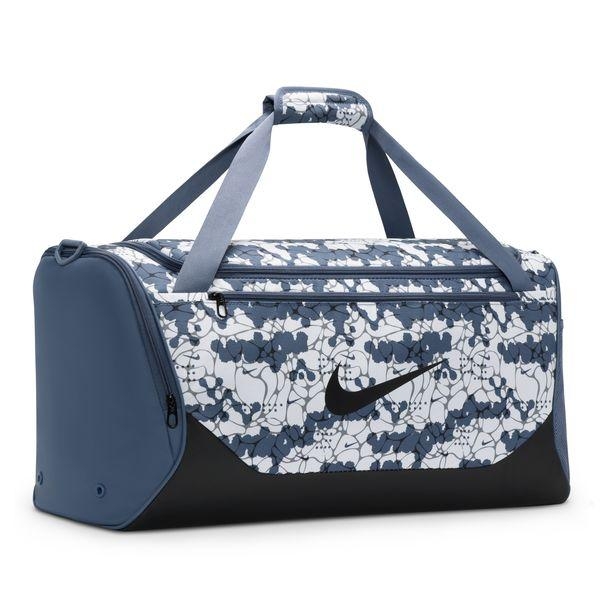 Túi Nike Chính hãng - Nike Brasilia Training Duffel Bag - Màu Diffused Blue / Black / Black | JapanSport IH7849-491