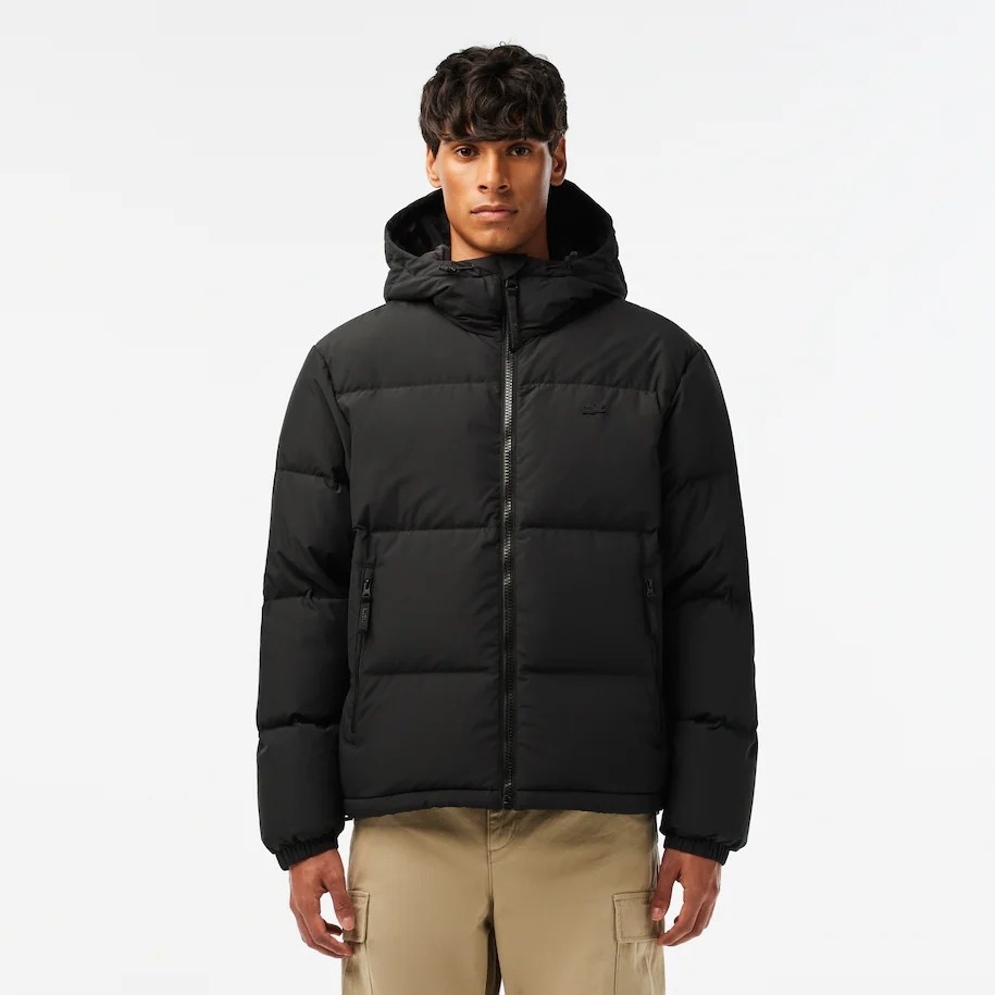Áo Khoác Lacoste Chính hãng -MEN'S WATER-REPELLENT PUFFER JACKET - BH3522-51-031 - Nam - Đen | JapanSport