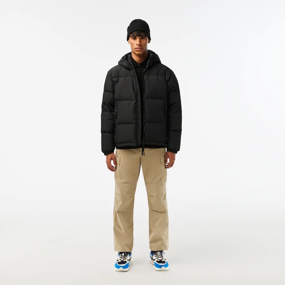 Áo Khoác Lacoste Chính hãng -MEN'S WATER-REPELLENT PUFFER JACKET - BH3522-51-031 - Nam - Đen | JapanSport