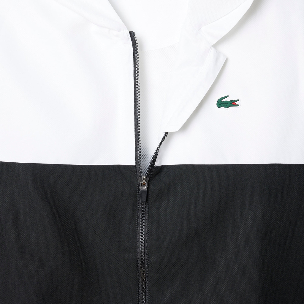 Áo Khoác Lacoste Chính hãng - Áo Khoác Có Mũ Lacoste Nam Chất Liệu Nhẹ, Chống Nước - Màu Đen | JapanSport BH4776-51-7LI