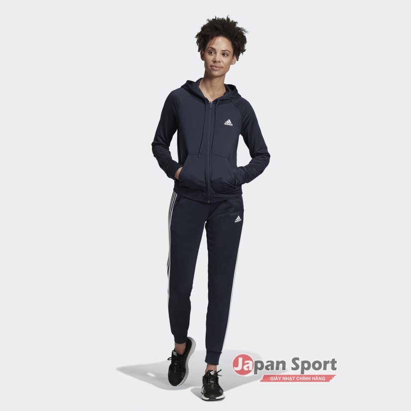 Bộ Thể Thao Adidas Chính Hãng - TIRO 25 ESSENTIALS TRACK SUIT - Đen | JapanSport JD0466