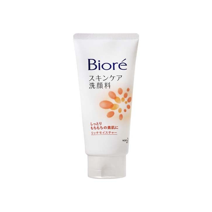 Sữa rửa mặt Bioré Skin Care Facial Foam Acne Care 130g - Cam | JapanSport