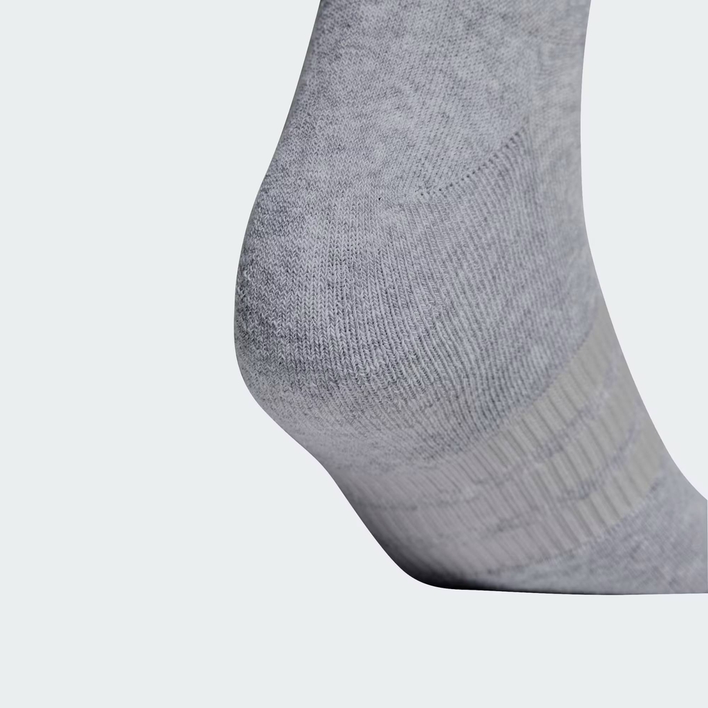 Set Tất Adidas Chính Hãng - BỘ 3 ĐÔI TẤT CỔ CHÂN THỂ THAO CÓ ĐỆM - Màu Đen/Xám/Trắng | JapanSport KC9631