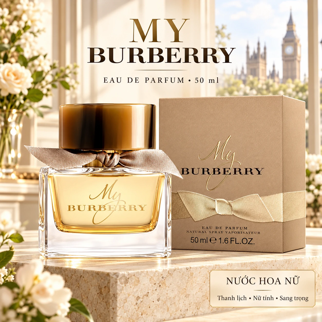 Nước Hoa Burberry Chính hãng - Burberry My Burberry Eau de Parfum 50ml | JapanSport