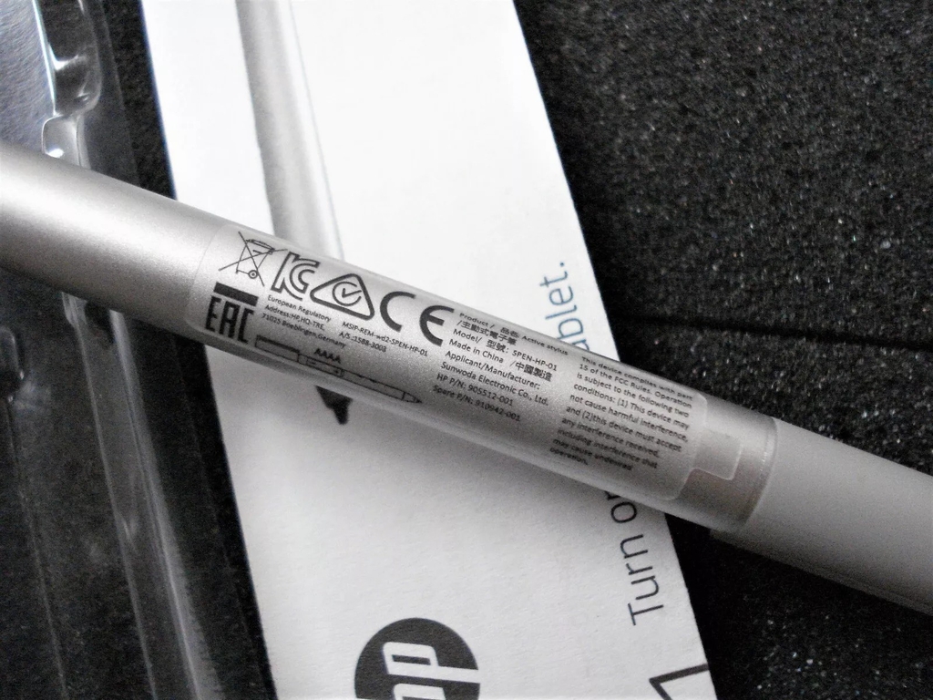 Như mới【Đã qua sử dụng】Bút Cảm ứng Stylus Pen dùng cho HP SPEN-HP-01 905512-001 - Màu Bạc| JapanSport