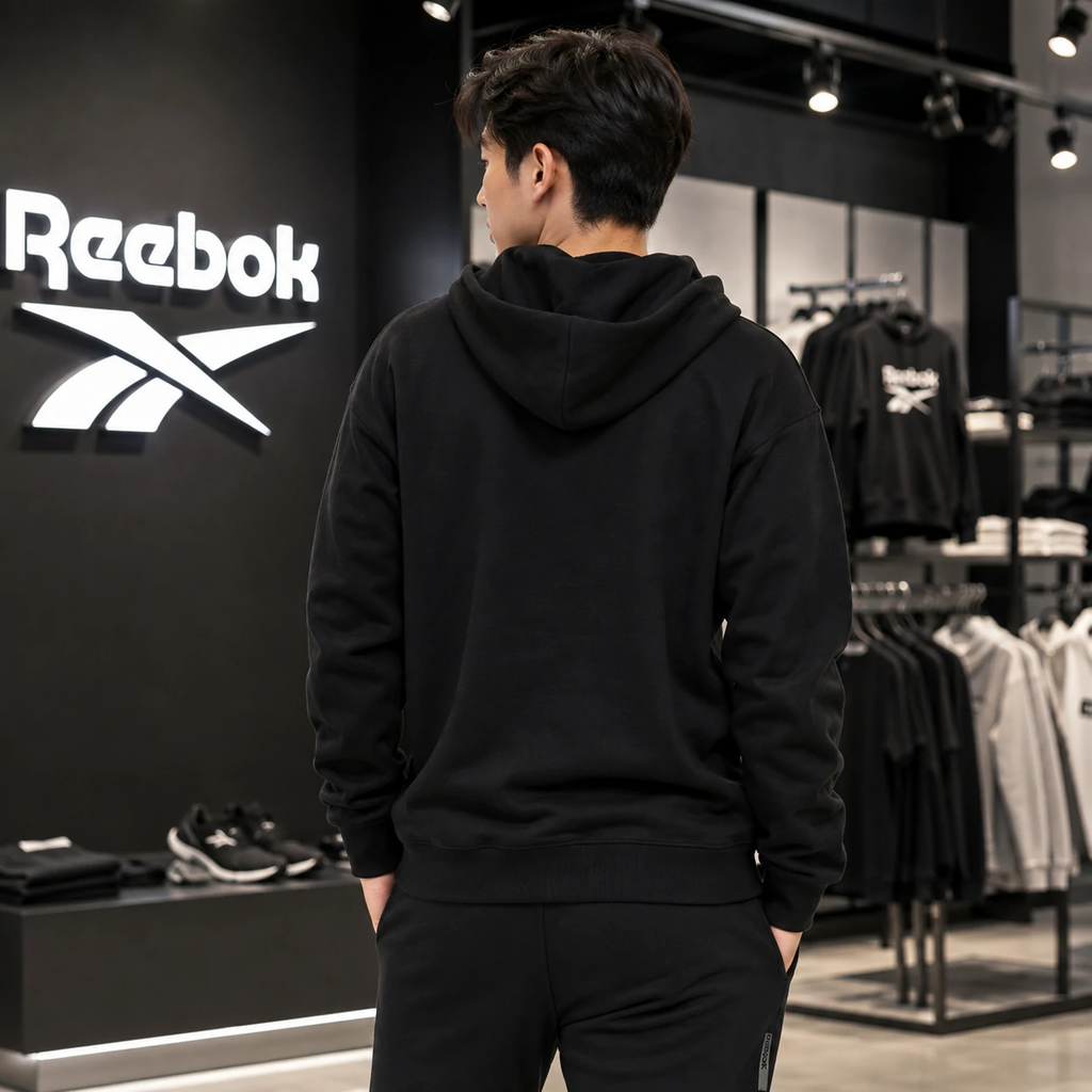 Áo Khoác Reebok Chính Hãng - Reebok Athlete Hoodie - Màu Đen | JapanSport 100215038