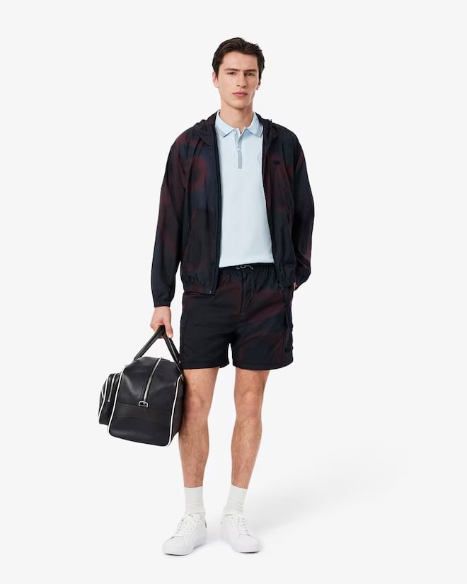 Áo Polo Lacoste Chính hãng - Men's Regular Fit L.12.12 Badge Print Polo - Màu Xanh | JapanSport PH9960-51-T01