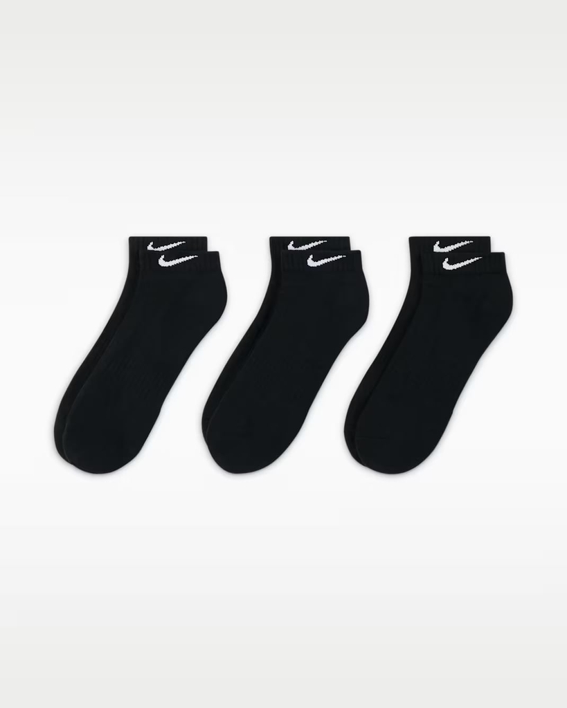 Tất Nike Chính Hãng -  Nike Everyday Cushioned - Màu Đen | JapanSport SX7670-010
