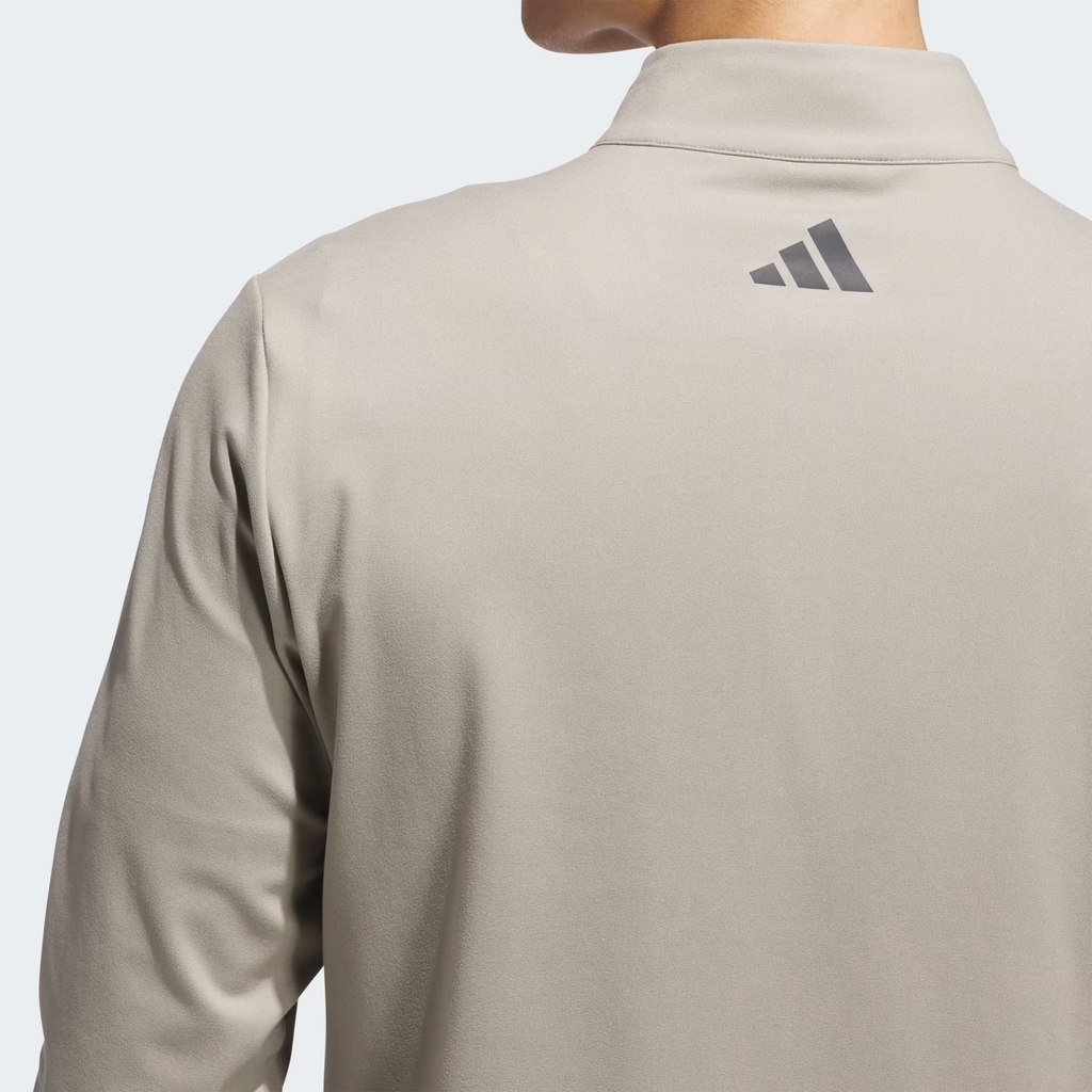 Áo Dài Tay Adidas Nam Chính Hãng - Ultimate365 Classic Quarter-Zip - Màu Xám | JapanSport JL5320
