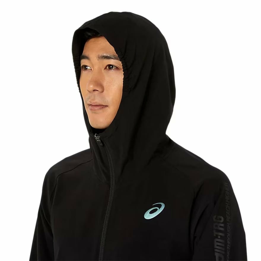 Áo Khoác Asics Chính Hãng - AIM-TRG Stretch Knit Hoodie - Màu Đen | JapanSport 2031E722-001