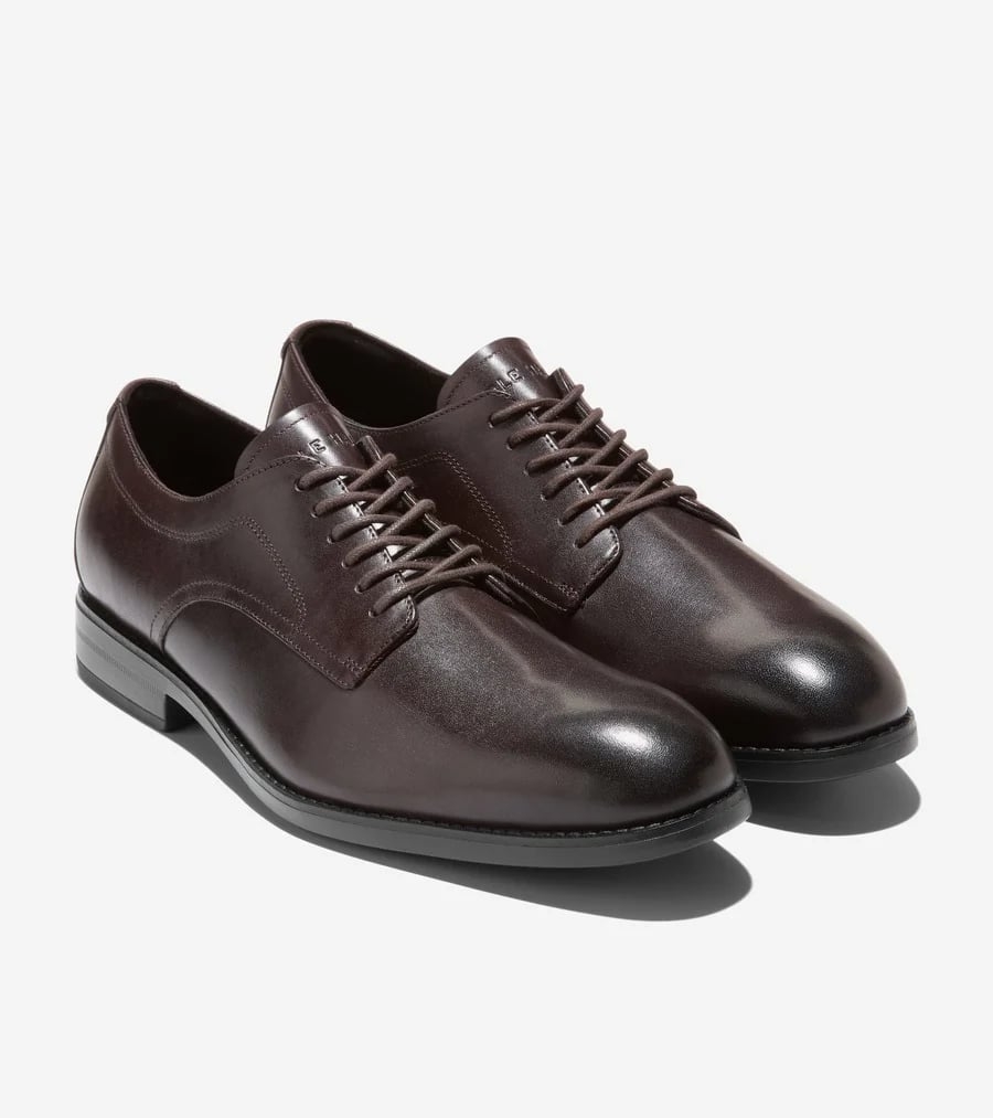 Giày Cole Haan Nam Chính Hãng - Harmon Grand Plain Toe Oxford mens - Màu Nâu | JapanSport C41590 - 4500476685