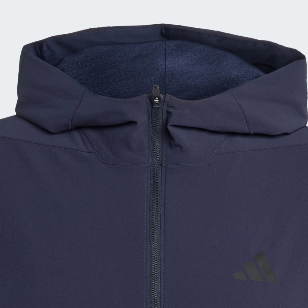 Áo khoác Adidas Chính Hãng - D4T WORKOUT FULL-ZIP HOODIE - Màu Navy | Japasport - KA4822