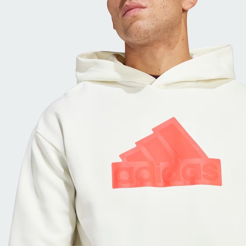 Áo Khoác Adidas Chính Hãng - Hoodie Badge of Sport Future Icons - Màu Trắng | JapanSport IR9184