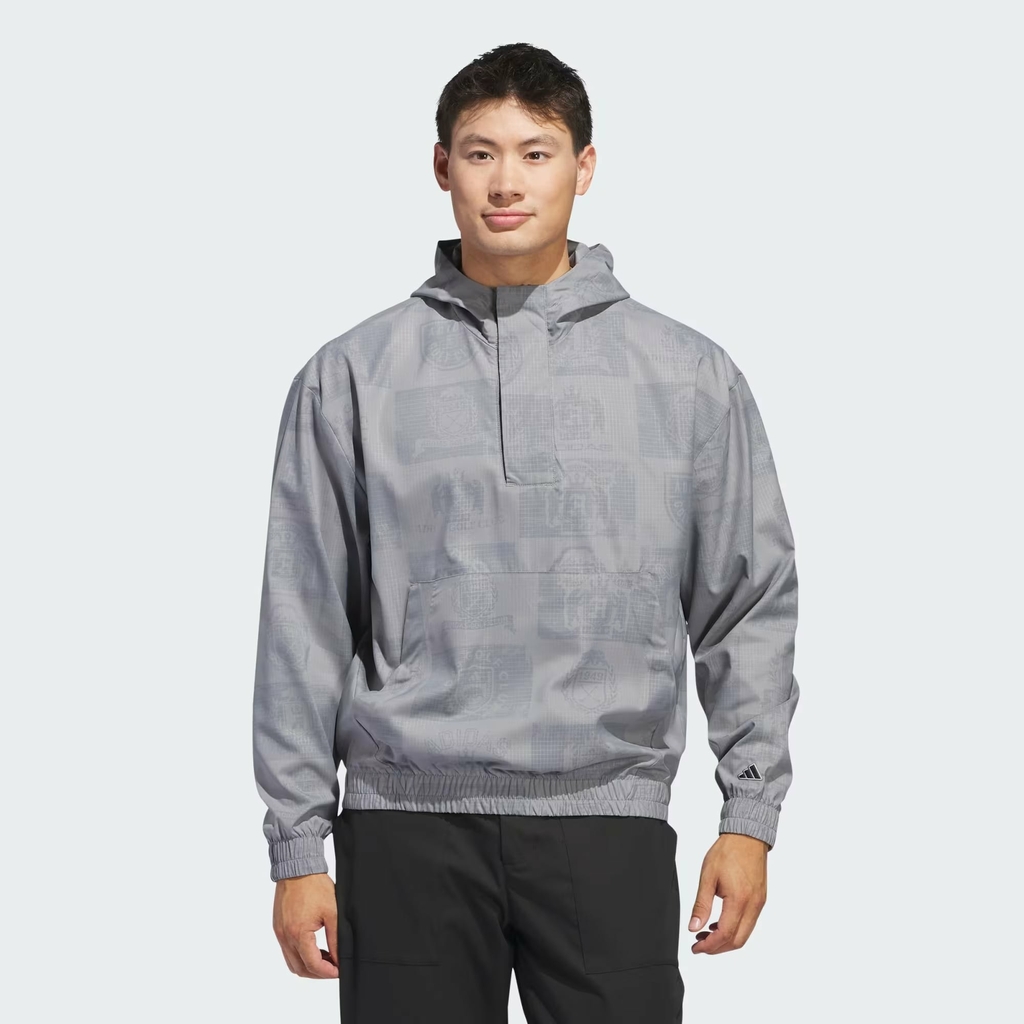 Áo Khoác Adidas Nam Chính Hãng - Go-To Anorak - Màu Xám | JapanSport IW3900