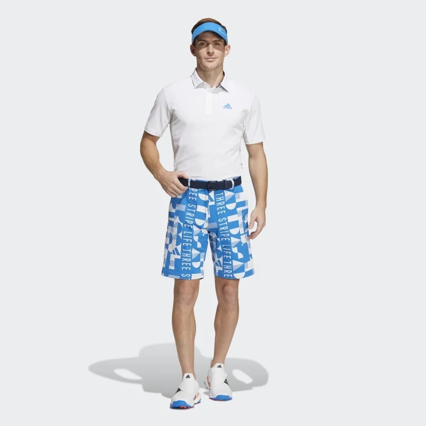 Áo Polo Adidas Nam Chính Hãng - AEROREADY THREE STRIPE LIFE POLO SHIRT - Trắng | JapanSport HA0232