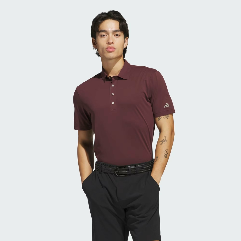 Áo Polo Adidas Chính Hãng - Ultimate365 Twistknit - Màu Aurora Ruby | JapanSport JF4853