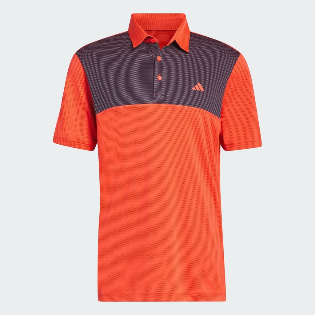 Áo Polo Adidas Nam Chính Hãng - Core Colorblock Polo Shirt - Màu Cam | JapanSport HZ0420