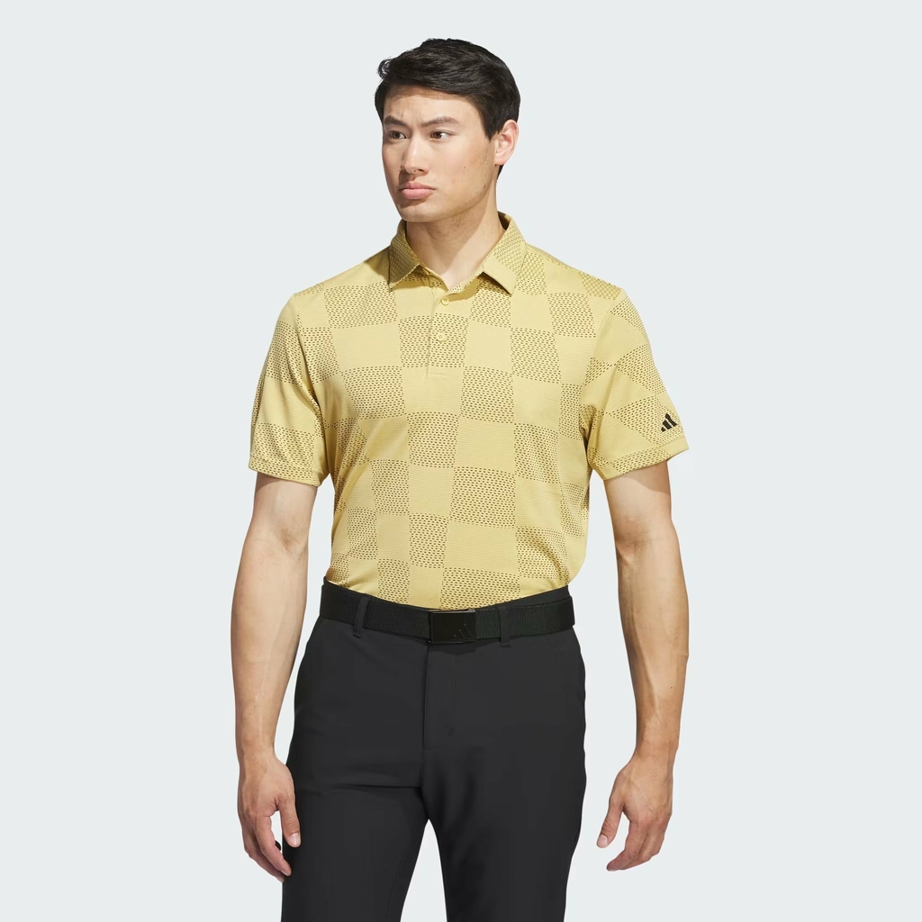 Áo Polo Adidas Nam Chính Hãng - Áo Polo Sần Ultimate365 - Màu Vàng | JapanSport IX4318