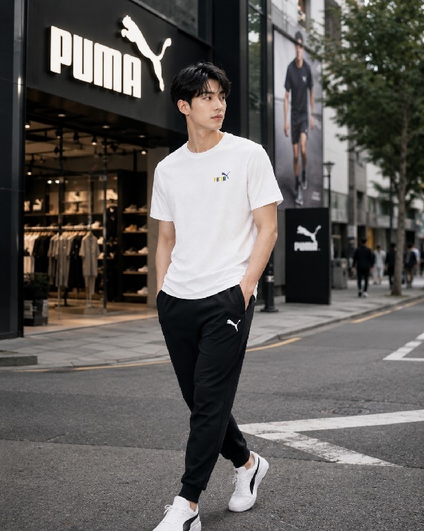 Áo Phông Puma Chính hãng - Casual Sports Club T-Shirt - Màu Trắng | JapanSport 684202-02