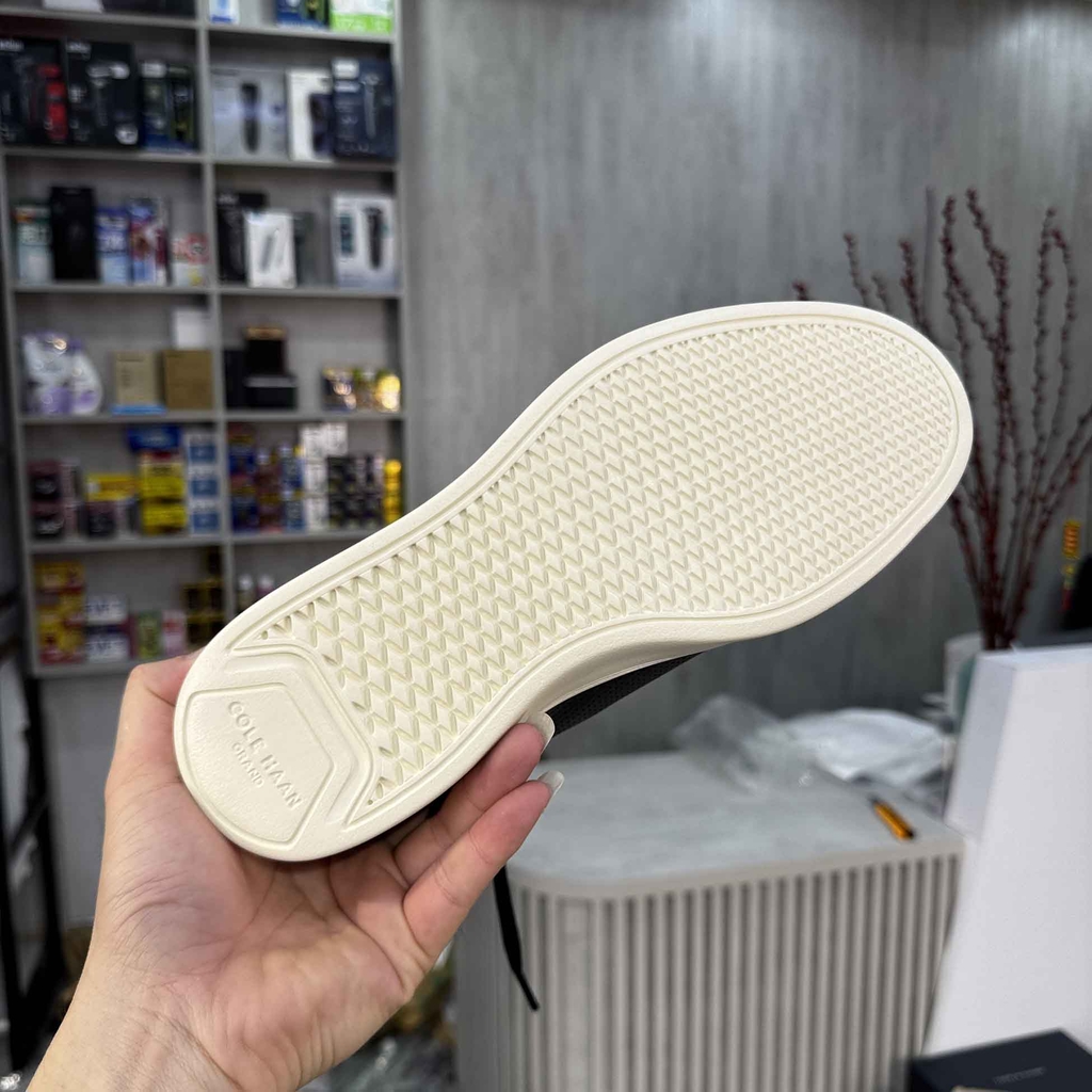 Giày Cole Haan Nam Chính Hãng - GRANDPRO CROSSOVER SNEAKER - Màu Đen | JapanSport C40829-4500482186