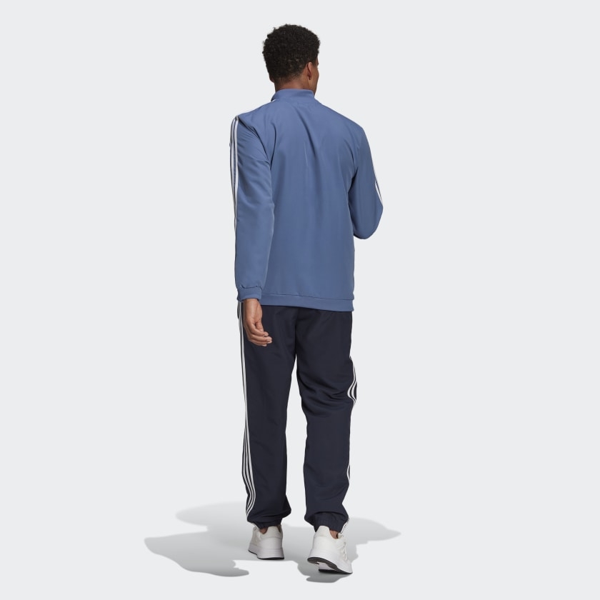 Bộ thể thao Adidas Nam Chính Hãng - AEROREADY ESSENTIALS CLASSIC - Xanh | JapanSport GK9953