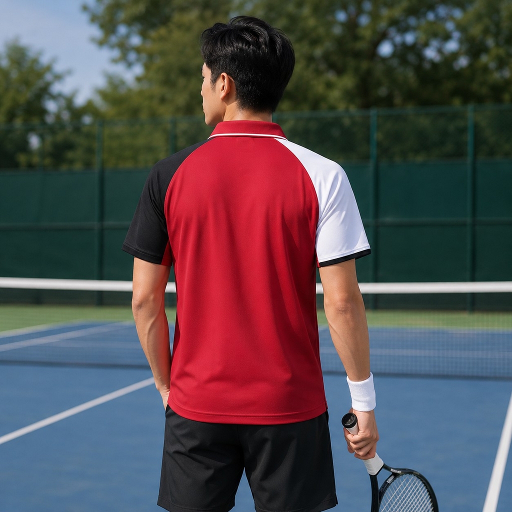 Áo Polo Mizuno Chính Hãng -  Tennis Wear - Màu Đỏ | JapanSport 62JA9003-65