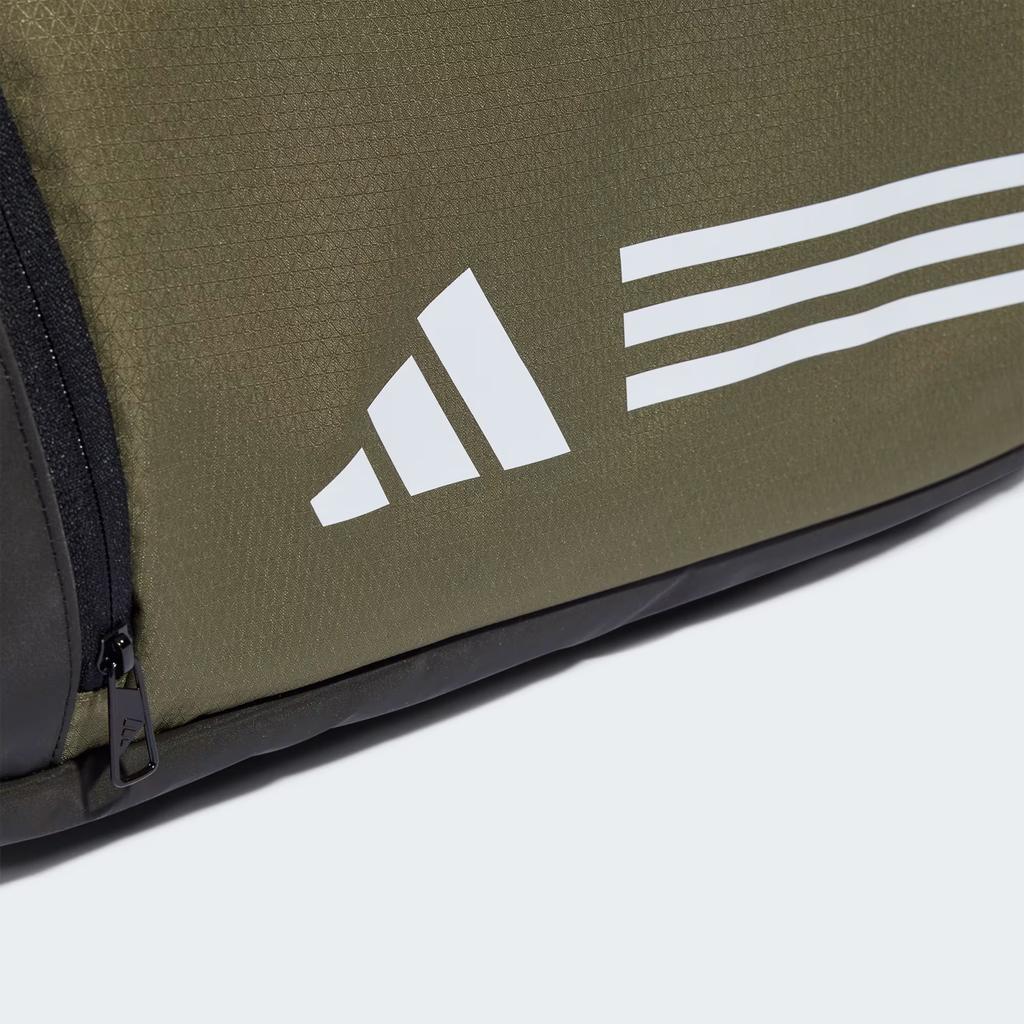 Túi Trống Adidas Chính Hãng - Túi Duffel 3 Sọc Essentials - Màu Xanh | JapanSport IZ1918