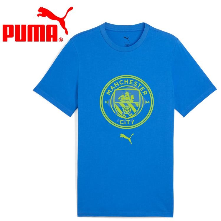 Áo Phông Puma Chính hãng - Manchester City FC FtblCulture Tee - Màu Xanh| JapanSport 782671 23