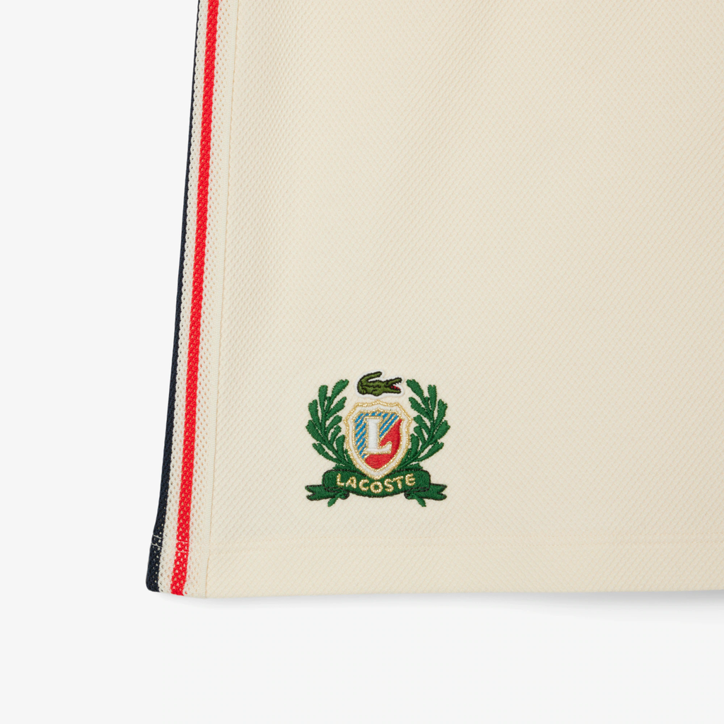 Chân Váy Lacoste Nữ Chính Hãng - Textured piqué skirt - Màu Navy | JapanSport JF0522-51-XFJ