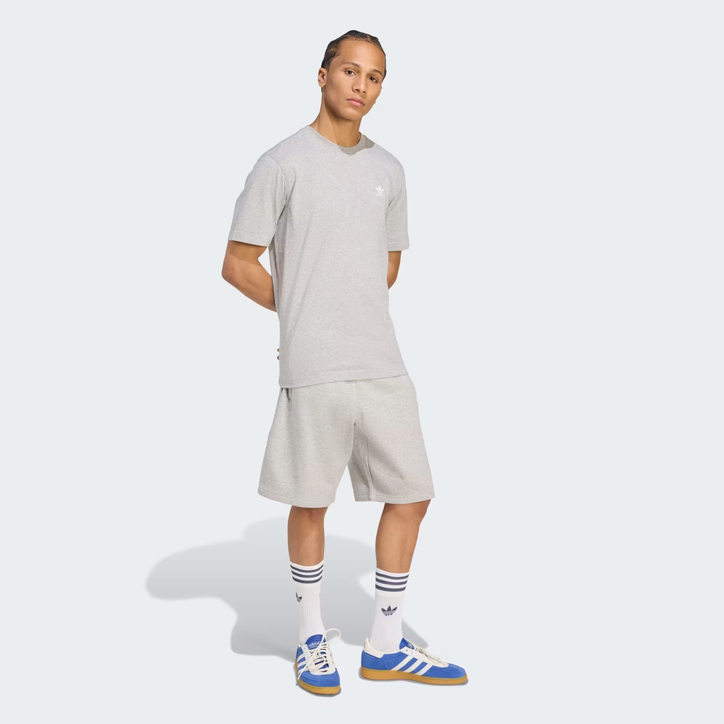 Áo Phông Adidas Nam Chính Hãng - Trefoil Essentials Tee - Màu Xám  | JapanSport JY6267