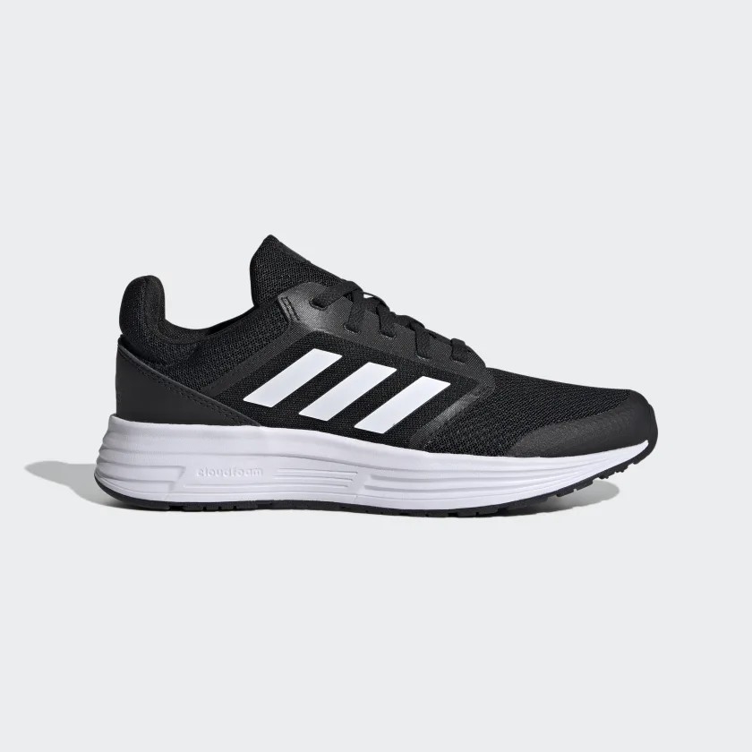 Giày chạy Adidas nữ Chính Hãng - GALAXY 5 - Black/White | JapanSport - FW6125