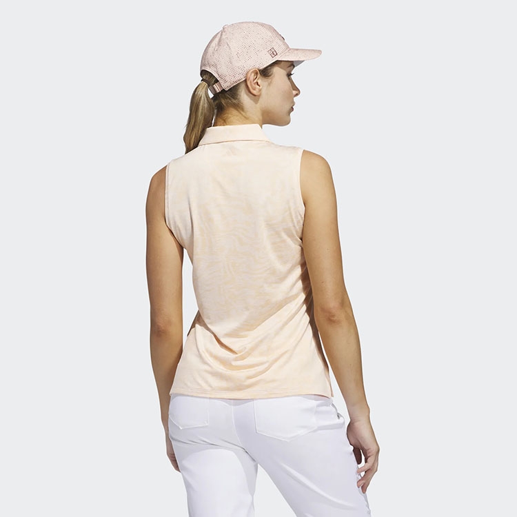 Áo Polo Adidas Nữ Chính Hãng - Ladies Ultimate365 Jacquard - Màu Hồng Cam | Japansport JD2001