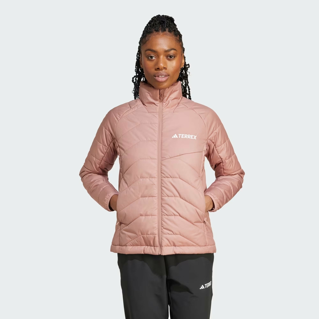 Áo Khoác Adidas Nữ Chính Hãng - Terrex Multi Synthetic Insulated Jacket - Màu Hồng | JapanSport JN0249