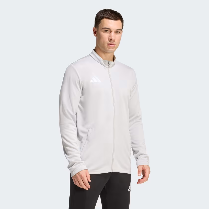 Áo Khoác Adidas Nam Chính Hãng - Track Jacket Entrada26 - Team Light Grey  | JapanSport JZ6592