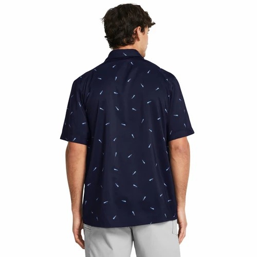 Áo Polo Under Armour Chính hãng - Dockside Short Sleeve T-Shirt - Màu Xanh | JapanSport 1376577-410