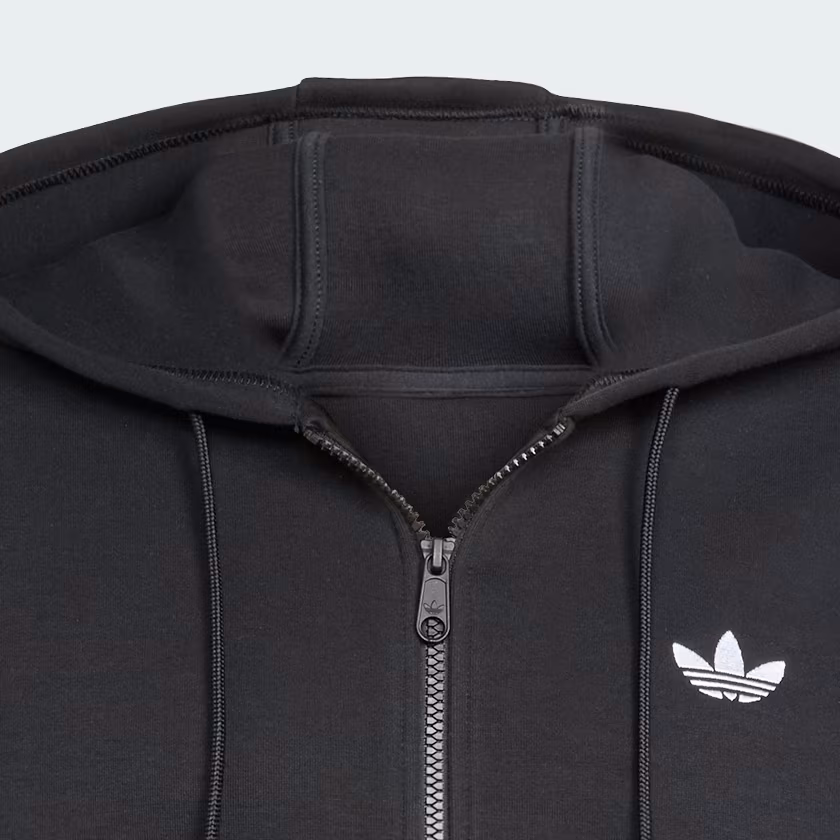 Áo Khoác Adidas Nam Chính Hãng - Adicolor Spacer Oversized Hoodie - Màu Đen | JapanSport   JX1507